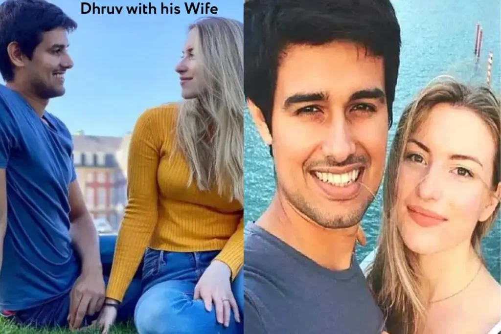 Dhruv Rathee with his Wife