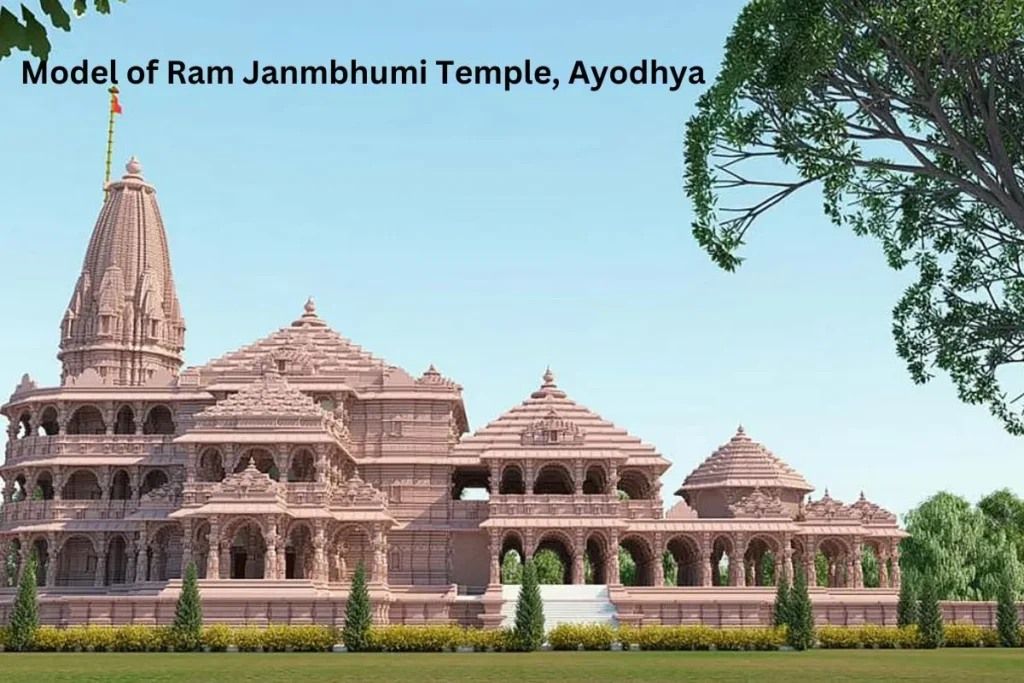 Model of Ram Janmbhumi Temple, Ayodhya