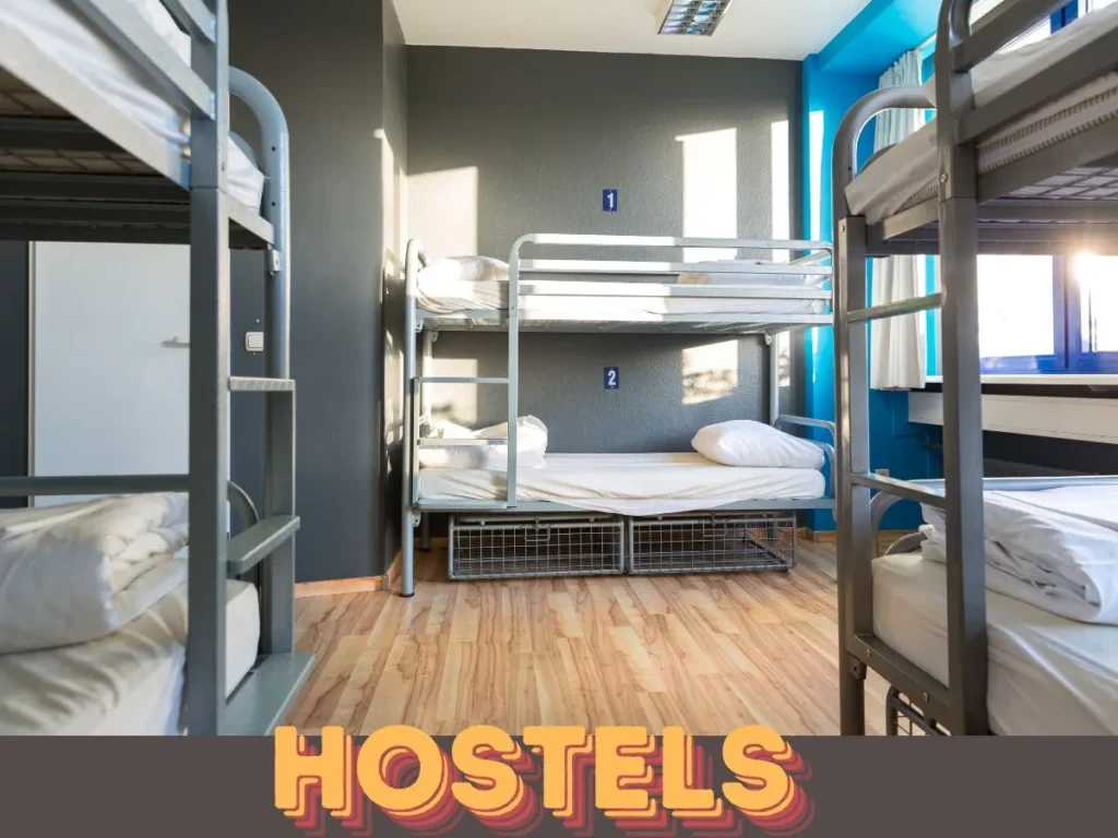 Hotels, Hostels and Homestays