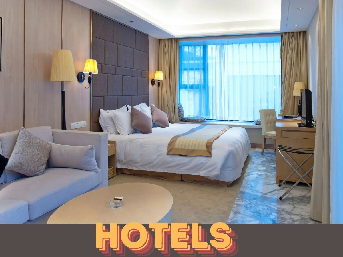 Hotels, Hostels and Homestays